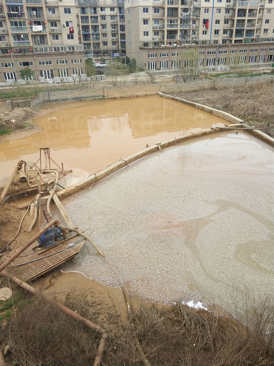洋县沉淀池淤泥清理-厂区废水池淤泥清淤
