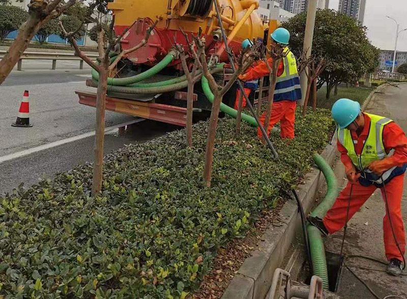 洋县市政管道清淤