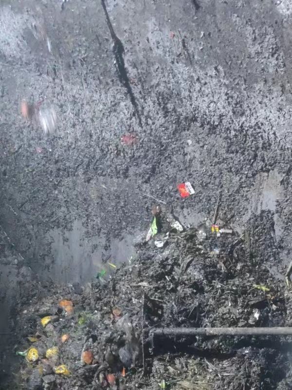 洋县污水池清理